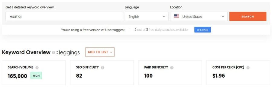 ubersuggest