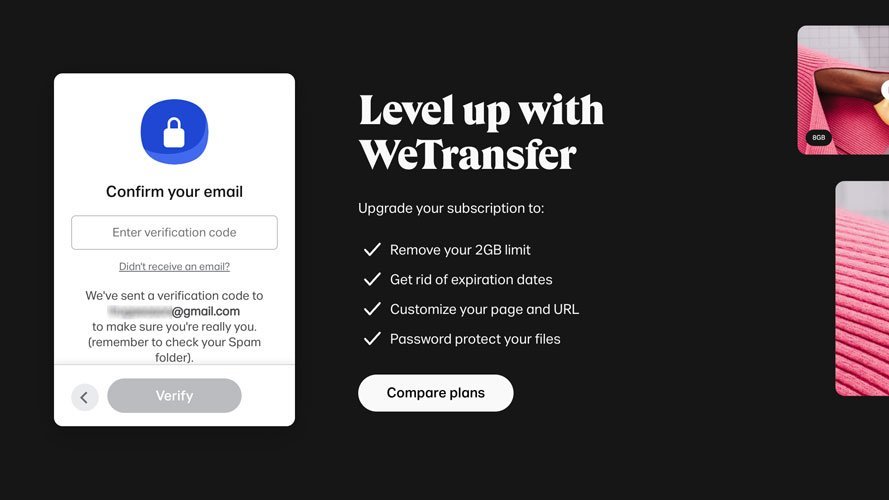 WeTransfer Step by Step Guide